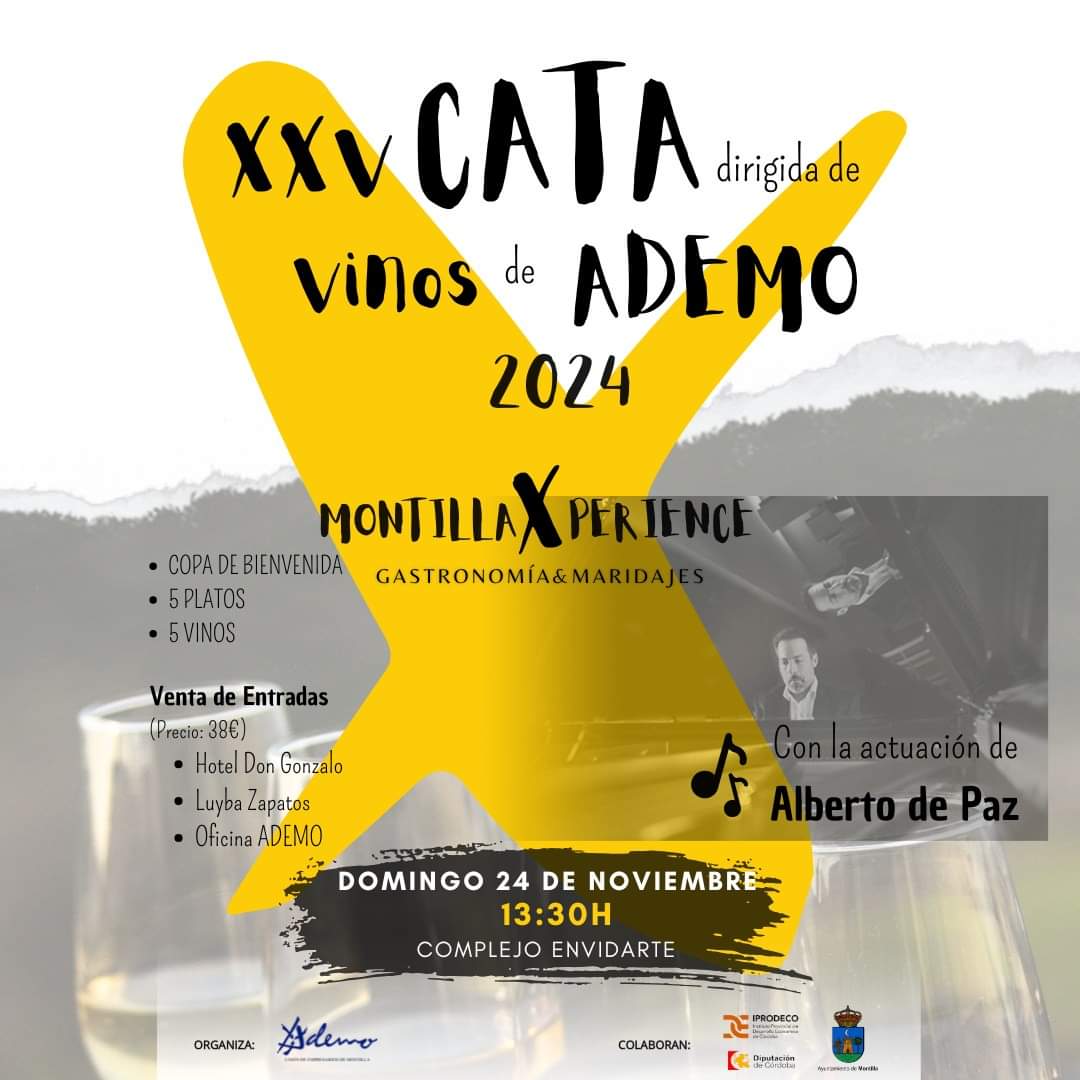🍷✨ ¡Calentando fogones para #MontillaXperience! ✨🍷 Un evento especial que combina gastronomía, maridajes y cultura en la Ruta del Vino Montilla-Moriles. 
<a href="/AdemoMontilla/">Ademo Montilla</a> <a href="/Ayto_Montilla/">Ayuntamiento de Montilla</a> <a href="/MontillaTurismo/">Turismo de Montilla</a> <a href="/dipucordoba/">Diputación de Córdoba</a> <a href="/Iprodeco/">Iprodeco</a>