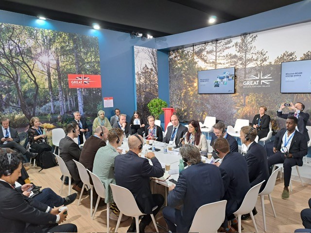 We were delighted so many different organisations joined us in the <a href="/COP29_AZ/">COP29 Azerbaijan</a> UK Government Pavilion in Baku. Together, we discussed the impact of the government’s clean power mission on public-private engagement in energy policy and reviewed the progress made so far.