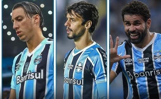 Grêmio define a saída de NOVE jogadores para 2025; veja a lista