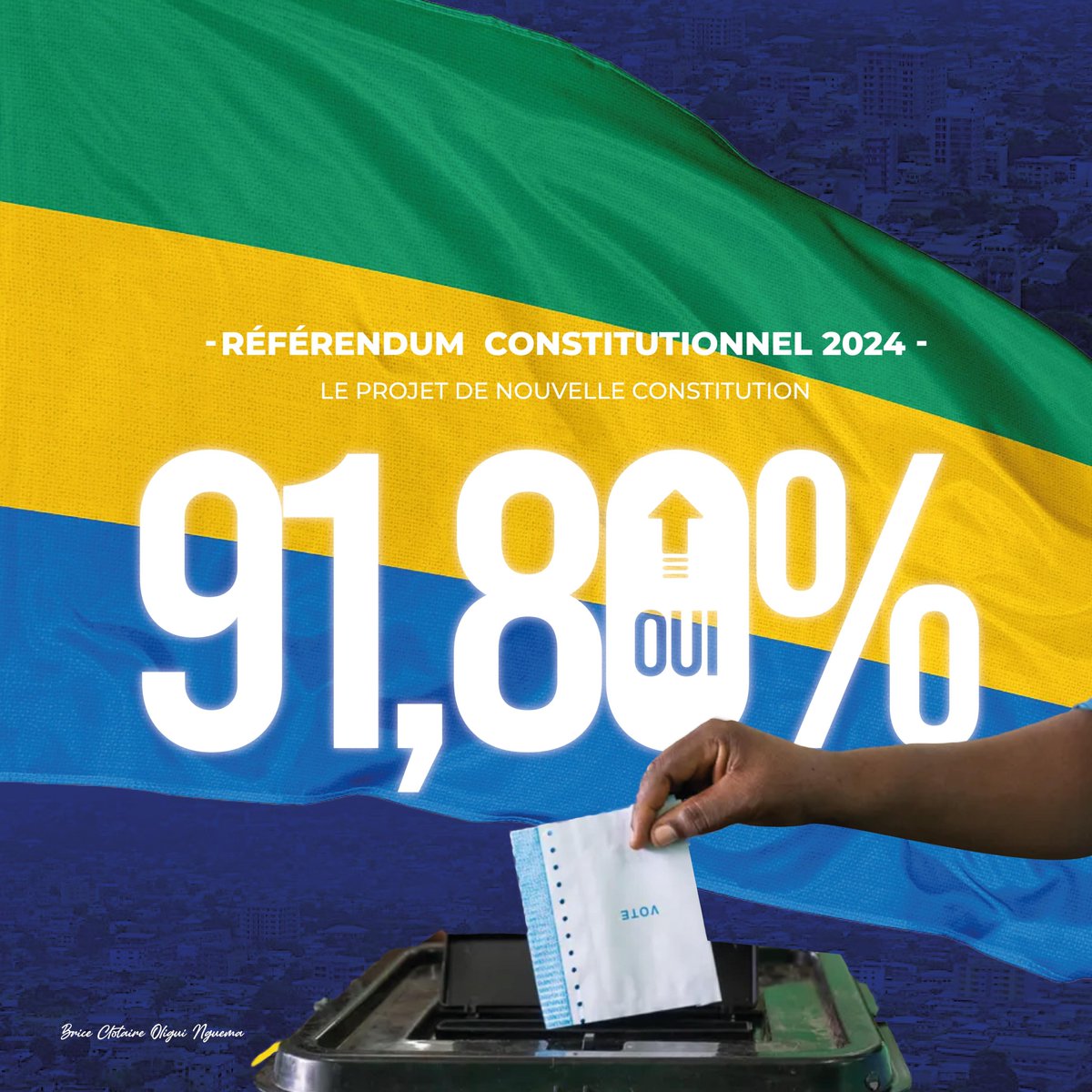 Une victoire pour la démocratie !
Le Gabon franchit une étape historique vers la restauration de ses institutions. La nouvelle Loi Fondamentale a été plébiscitée par les Gabonais, témoignant d’une aspiration collective à un avenir meilleur.