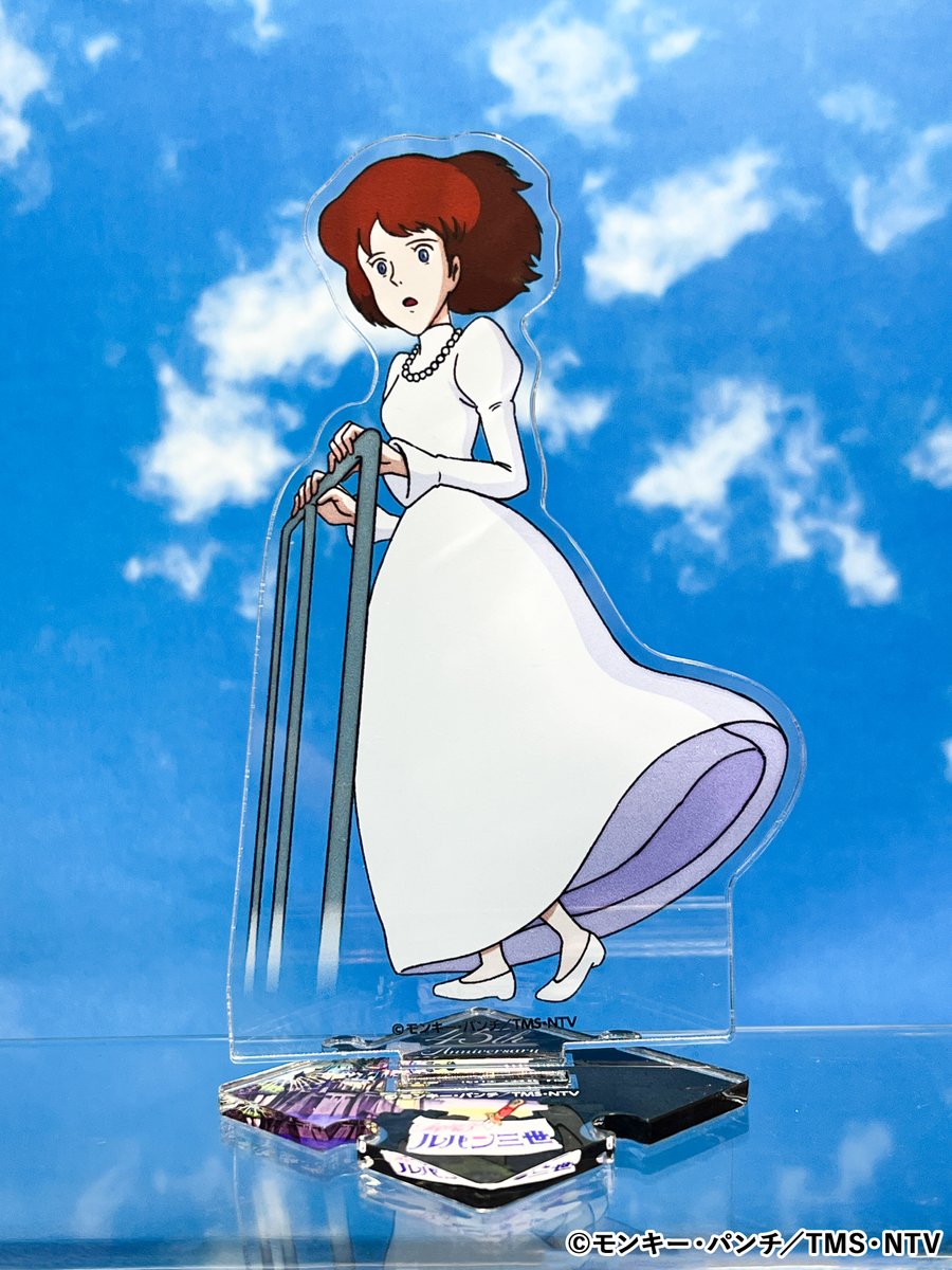 tms_shop's tweet image. 【#ルパン三世 #カリオストロの城 】
公開45周年記念上映 劇場商品のご案内📢
公開まであと3日✨

カリオストロの城内を駆けるルパン達の描き下ろしアクリルスタンド✨
台座を組み合わせて飾れます🧩

🗓️11月29日11時～トムスショップで販売開始✨
tmsshop.jp/dp/lupin_cagli…