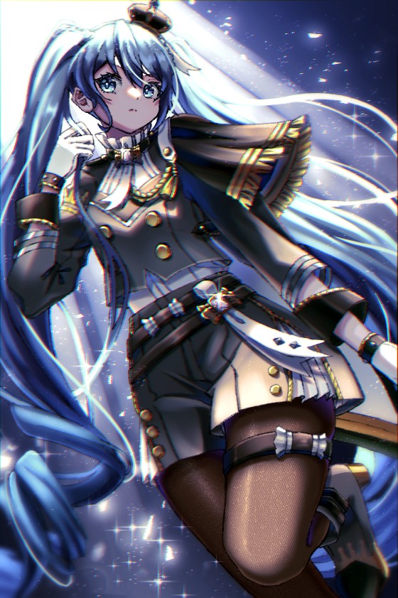 voca__com's tweet photo. Crown Knight
 #初音ミク
 #prsk_FA 
 #イラスト https://t.co/ZUt2yd4lhf