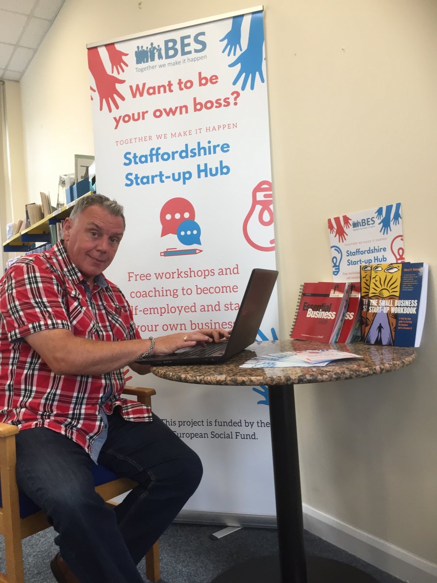 Staffordshire Libraries (@staffslibraries) on Twitter photo Find out about self-employment at Business Enterprise Support Drop-ins at #CannockLibrary
No appointment needed; self-employment coaches will be on hand for 1-2-1 guidance
14 & 28 Jan 11 & 25 Feb 11 & 25 March
10–1:00
01543 334525 or email cannock.library@staffordshire.gov.uk Find out about self-employment at Business Enterprise Support Drop-ins at #CannockLibrary
No appointment needed; self-employment coaches will be on hand for 1-2-1 guidance
14 & 28 Jan 11 & 25 Feb 11 & 25 March
10–1:00
01543 334525 or email cannock.library@staffordshire.gov.uk