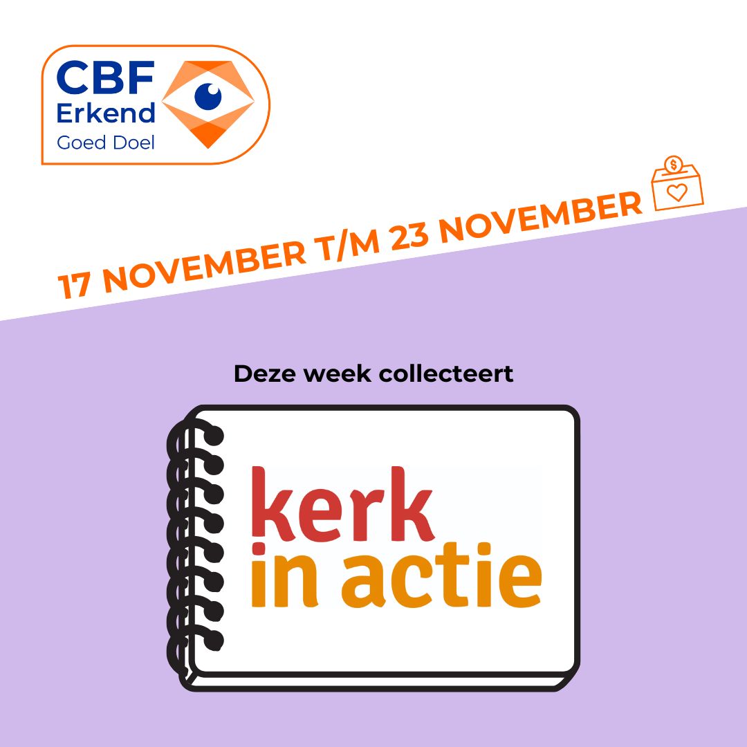 Deze week collecteert @KerkinActie 
Heel veel succes! 🙌

Klik op de link in de bio voor het volledige collecterooster.
-
-
-
-
#CBF #CBFErkend #ToezichtopGoeddoen #Collecteren #StichtingCollecteplan #Kerkinactie