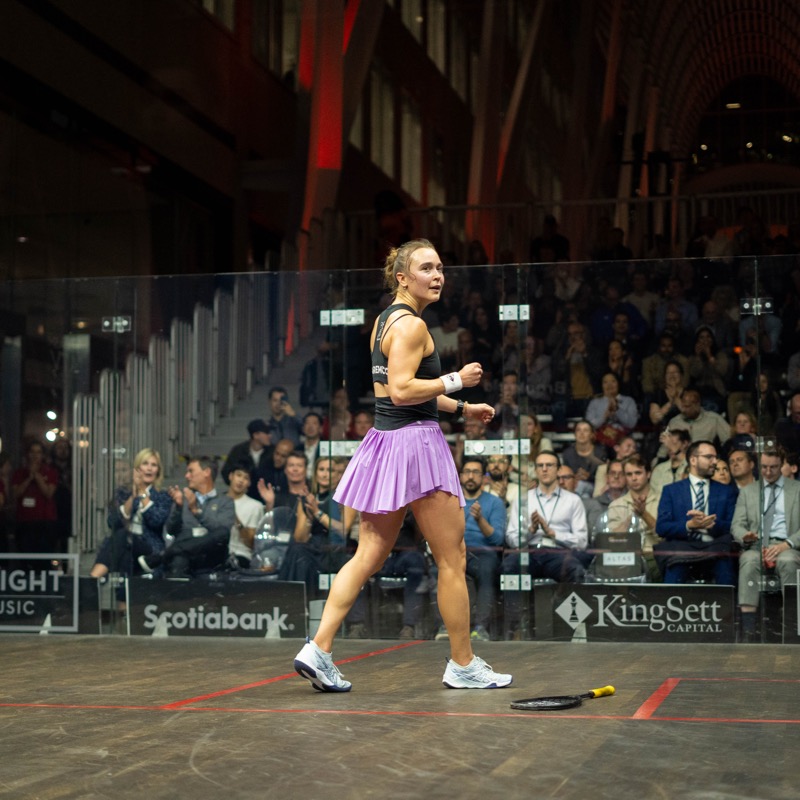 PSASquashTour's tweet photo. Belgium's @TinneGilis breaks into the world's top 5️⃣ for the first time in her career 🔥

Wales' @tesnimurphy returns to the top 20 after victory in Monte Carlo 🏆

Top 20 + more 👇