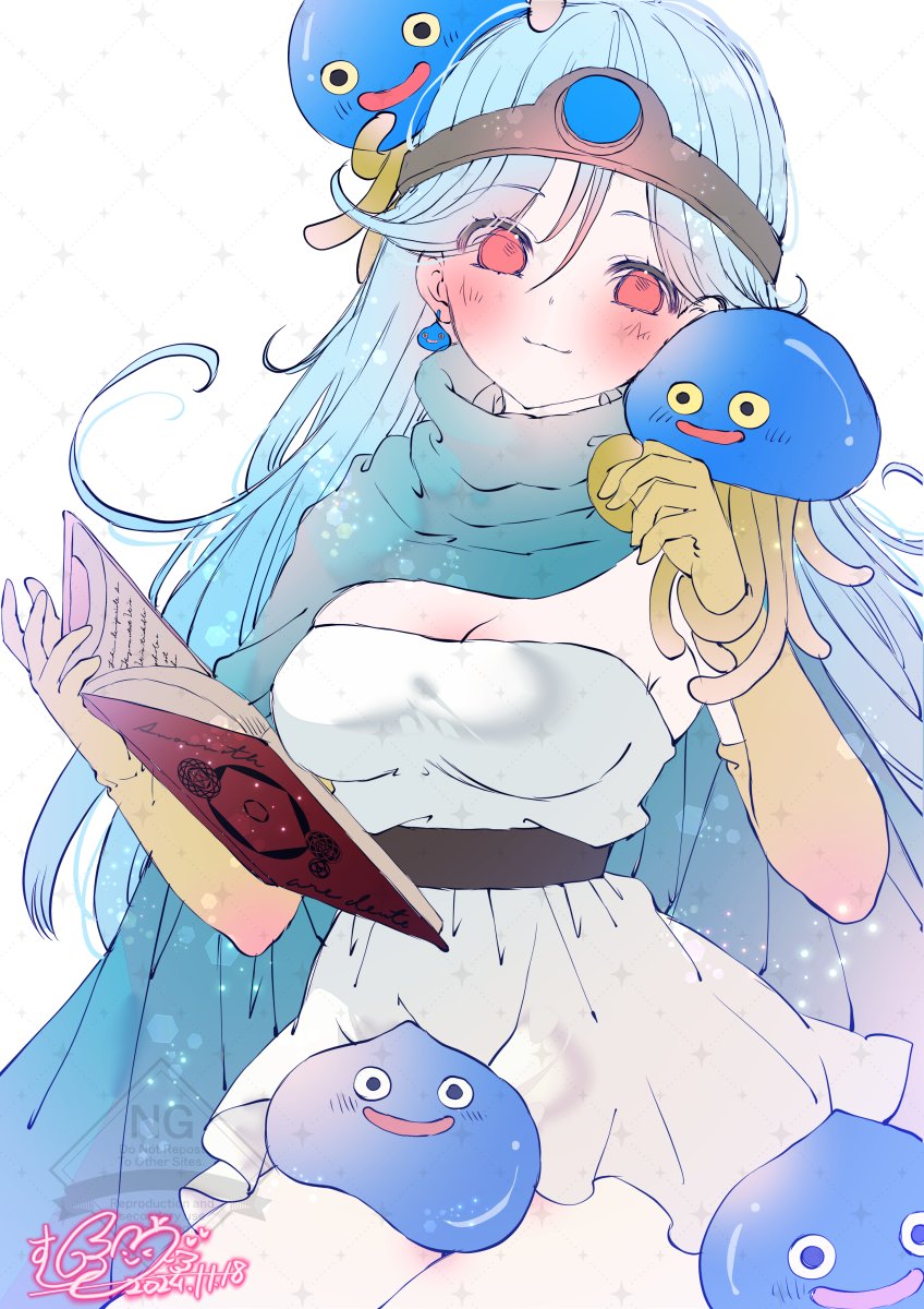 ドラクエ「ドラクエⅢ私もとっても楽しんでる.°ʚ(*˘︶˘*)ɞ°.。.:* 」|むーのイラスト