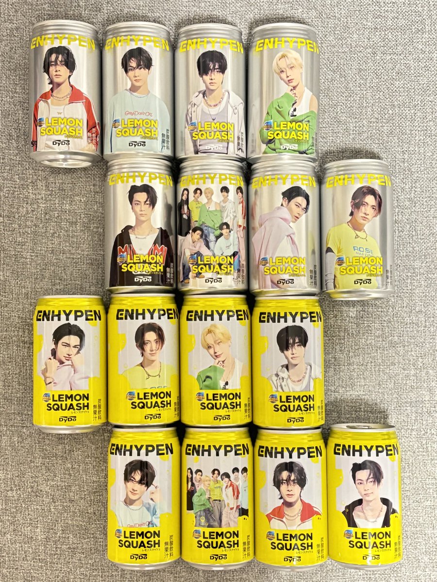 k___sbn's tweet photo. 発売から1週間…
10店舗以上探しまくってやっと見つけれた!
私の県は…
何でこんなにも取扱店舗が少ないんだー😅
コンプできた🤭𐤔
よし‼︎満足💕
もう被り分はないから
いつからこれを飲み始めるか🤔𐤔
それが次の悩み😂𐤔
#ENHYPEN
#DyDo #LEMONSQUASH https://t.co/BwY9KaQPgB
