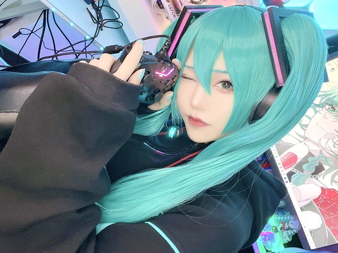 コスプレイヤーしらゆき（しらゆきミク）のTwitter画像44