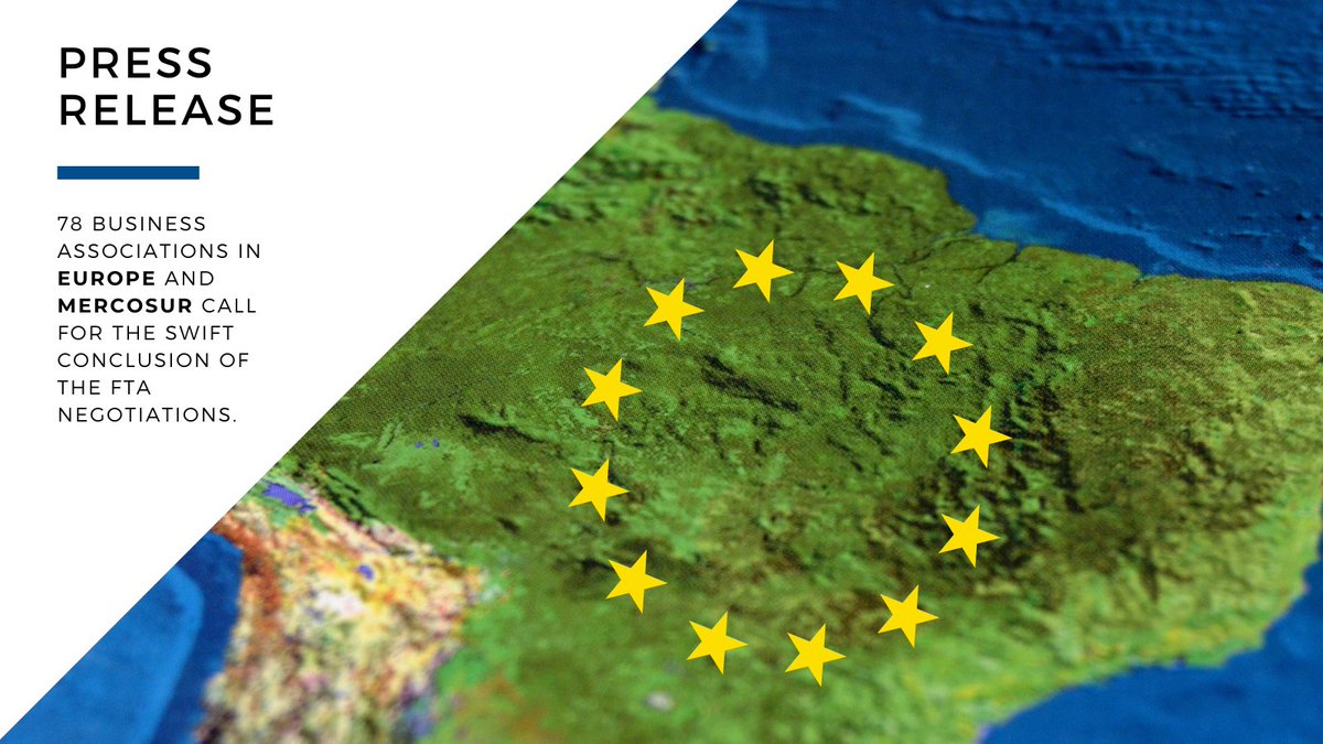 EUCaneRefiners's tweet photo. With 77 trade associations, we urge swift finalisation of the #EUMERCOSURFTA. Ambitious trade deals are crucial for market access on both sides. Delay means others act first! 🇪🇺
@Trade_EU @VDombrovskis @vonderleyen @EP_Trade @berndlange @EUAgri @MarosSefcovic @CHansenEU https://t.co/yVAd7CA0mi