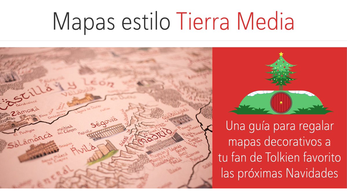 🎄 ¡Comenzamos oficialmente la Campaña Navideña de mapas estilo Tierra Media! 🎄 En este hilo te explico las dudas más comunes y los pasos a seguir para solicitar y/o poder regalar un mapa Tolkiendili en las próximas fiestas ¡No te quedes sin él!  🧵 ⤵️