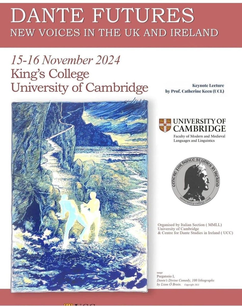 Once again the CDSI <a href="/danteinireland/">DanteInIreland</a>  was out in force for the third iteration of ‘Dante Futures’ at King’s College, University of Cambridge