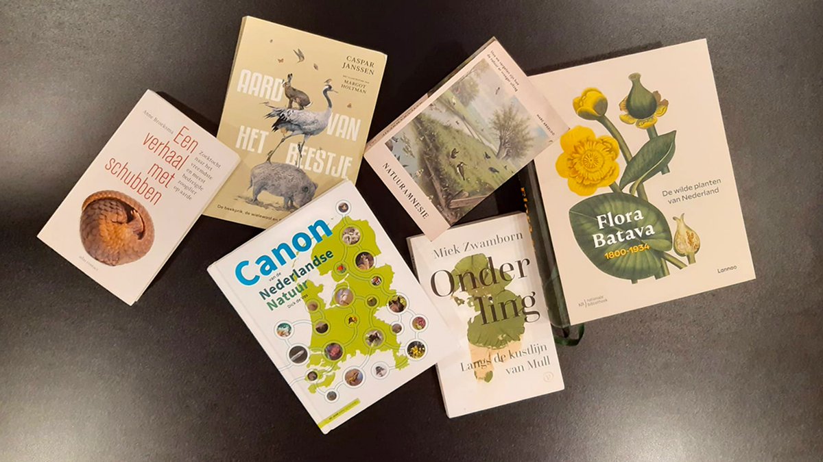 'Canon van de Nederlandse natuur' staat op de shortlist van #Natuurboekenprijs2024! 🎉