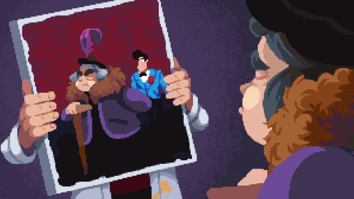 OrigaTwi's tweet photo. Embarquez à bord du Reuss Express et enquêtez sur une série de meurtres dans Loco Motive, hommage aux point'n click de LucasArts qui proposera plusieurs personnages jouables. Il fait longtemps qu'on l'attend !

Démo dispo.
21/11 | PC https://t.co/6xPfO5uVja