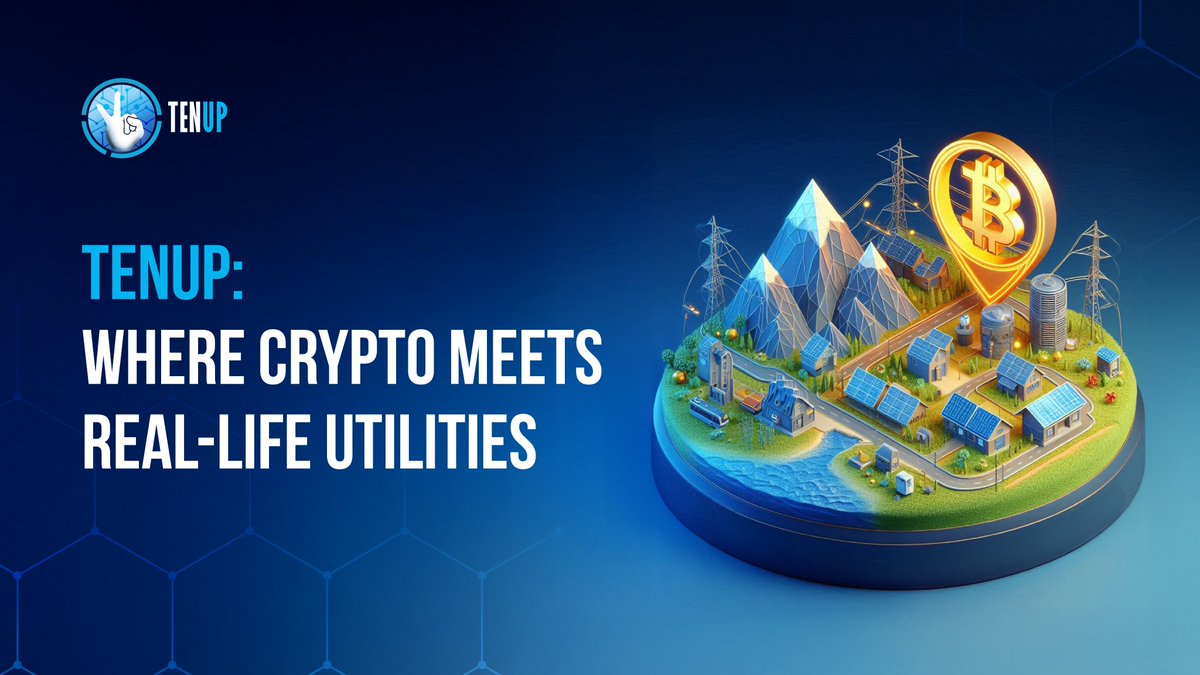 🌐 TenUp: Where Crypto Meets Real-Life Utilities 🚀 Bridging the gap  between blockchain and real-world applications. From trading to travel,  gaming, and more – TenUp brings crypto to everyday life. 💡 Link: