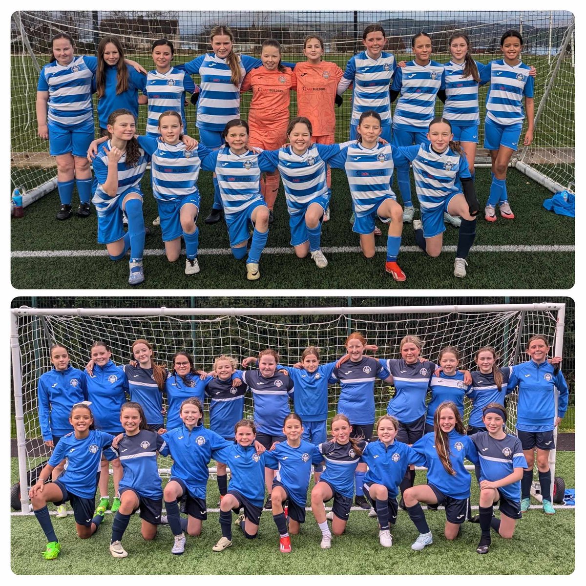 Teamgrassroots_'s tweet photo. #GRFShoutout to Morton in the Community - Girls U12s Blue as they completed their final game of the 2024 Season at the weekend. They work so hard every single week in training and have made so much progress in the last year. They should all be extremely proud of their hard work and effort this year. 

Massive well done girls 💙!

#GrassrootsFootball #TeamGrassroots #GRF