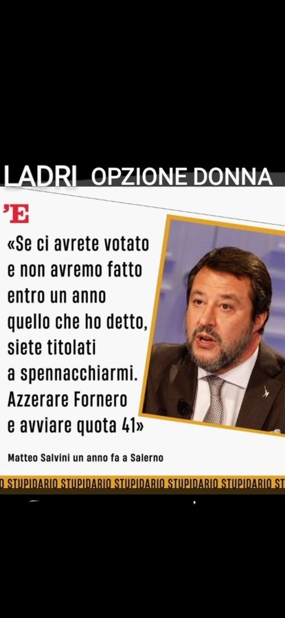 robertodimassim's tweet image. Lei finirà nella leggenda della #vergogna
Per non dimenticare e non solo...#bugiardo