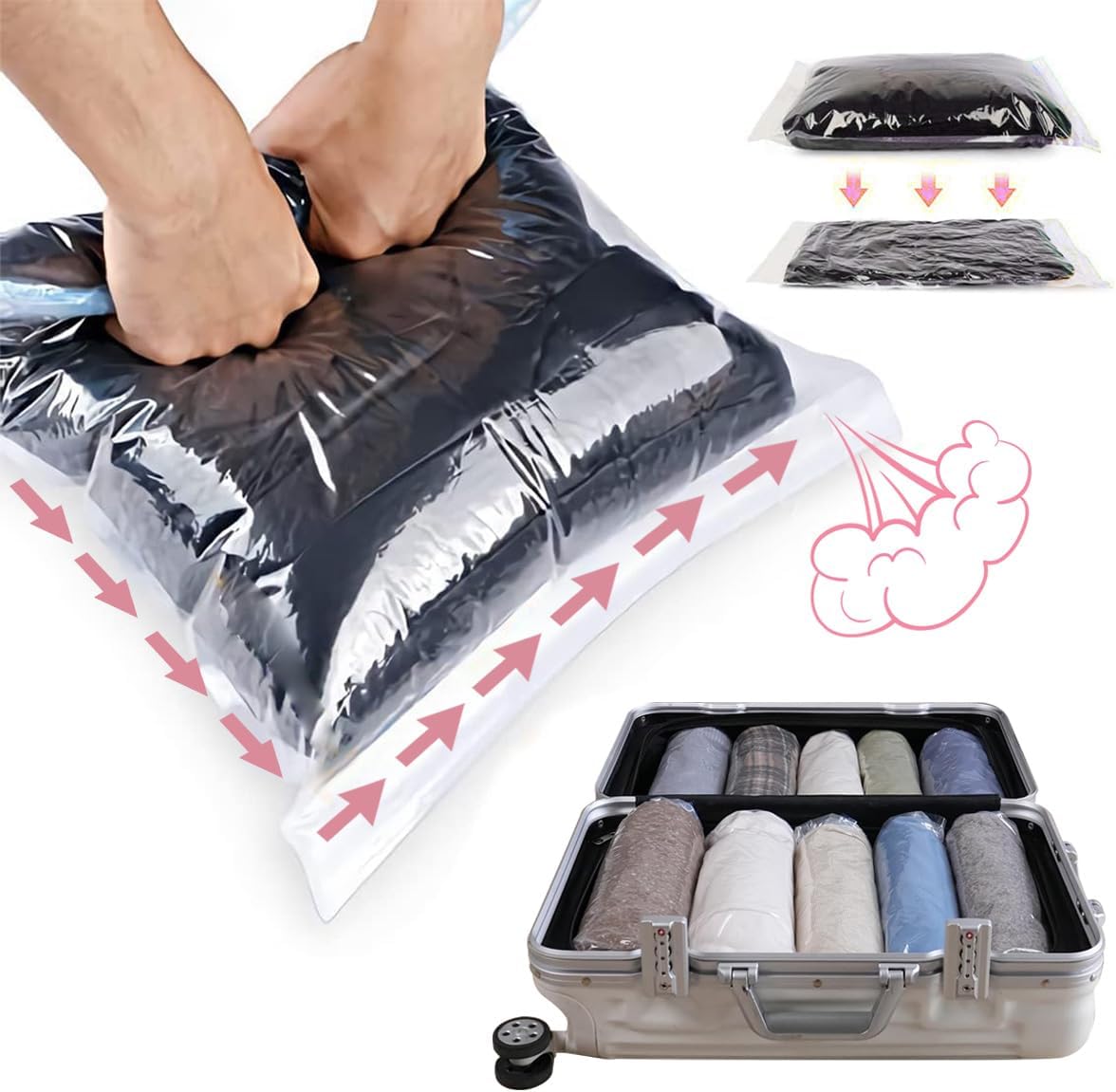 GenieXStore's tweet image. Roll Up Compression Bags for Travel - double your luggage space without the need for a vacuum pump. #vacuum #compressionbags #travel #space
amazon.com/dp/B0CWZ3FRNM