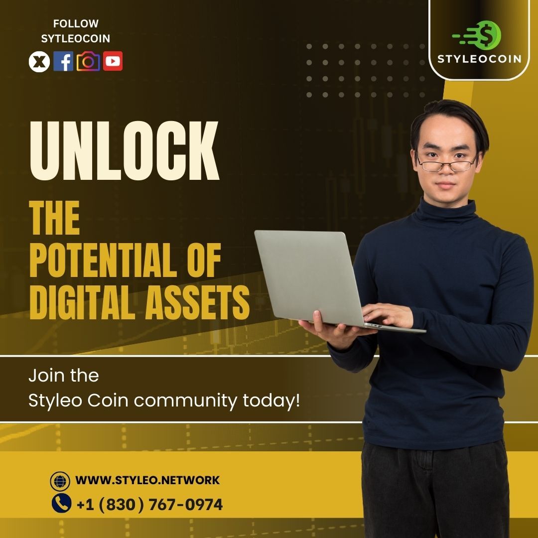 styleocoin's tweet photo. Unlock The Potential Of Digital Assets
Join The Styleo Coin Community today.
Visit - 📷https://t.co/E3ZVoT7Hdu
#cryptoinvesting #FinancialGrowth #StyleoCoin #Cryptocurrency #smartinvestingvesting #BlockchainRevolution #SecureYourFuture https://t.co/2lKFNj1gG2