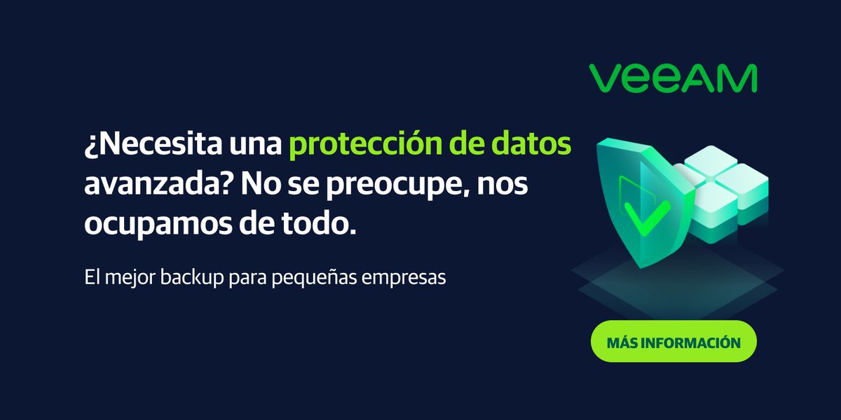 novutecgroup's tweet image. Recupere su productividad laboral con una solución de protección de datos innovadora y automatizada con tecnología Veeam. Haga más intuitivo e instantáneo el proceso de hacer backup y recuperar, sin sacrificar por ello la seguridad. >> stwb.co/ezaacas