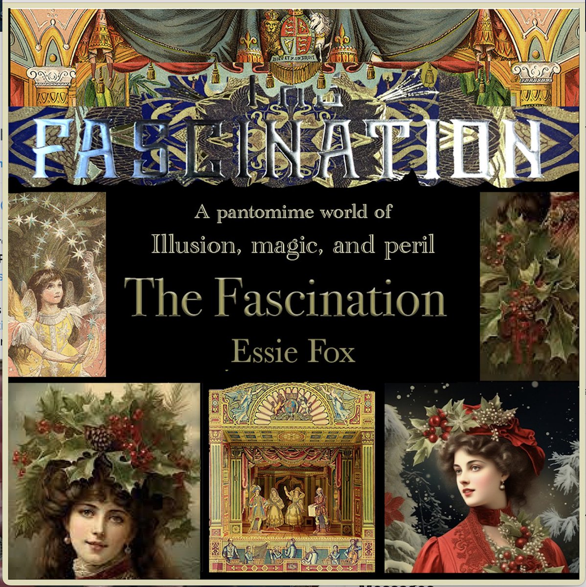 The Fascination is my Victorian gothic novel with dark scenes of illusion and magic amid the glitz and glamour of a Drury Lane pantomime. Dare you enter the show this Christmas? #booksforchristmas #booktwitter @orendabooks