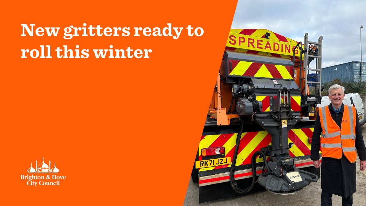 Temperatures are dropping this week but our new gritters are ready to roll!

🚛 3 new hybrid gritters
❄ 350 tonnes of grit with another 1000 on standby
🌡 Road temperature sensors and forecast information
⏲ Teams on call 24 hours a day

Read more 👉 ow.ly/4aKZ50U8QXP