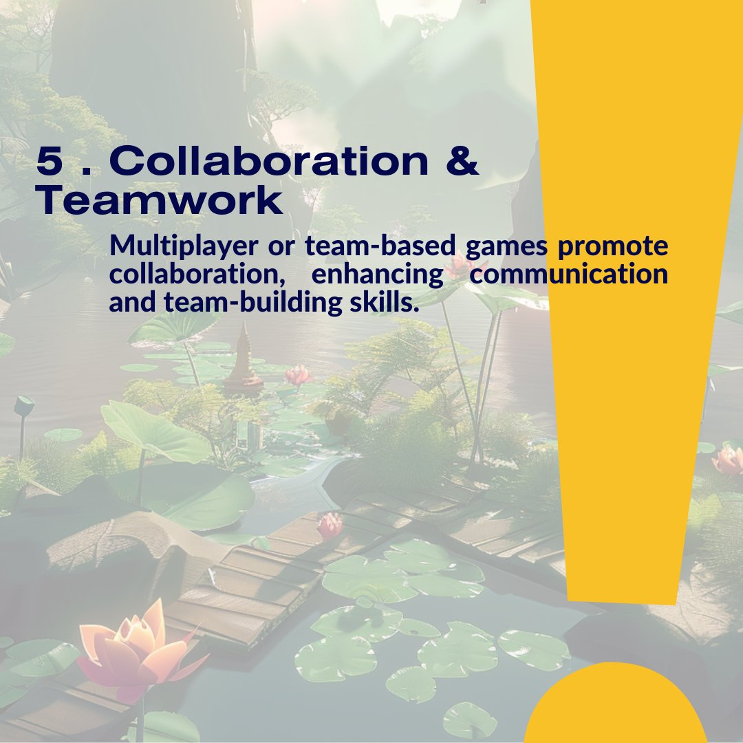 AhaMoment_AMI's tweet image. Serious Games = Serious Results! 🚀 Here are 5 reasons why this training method is a must. 🎮💡 Slide to learn more! #AhaMomentInnovation #TEAMFORGING #InnovativeTraining #SeriousGames