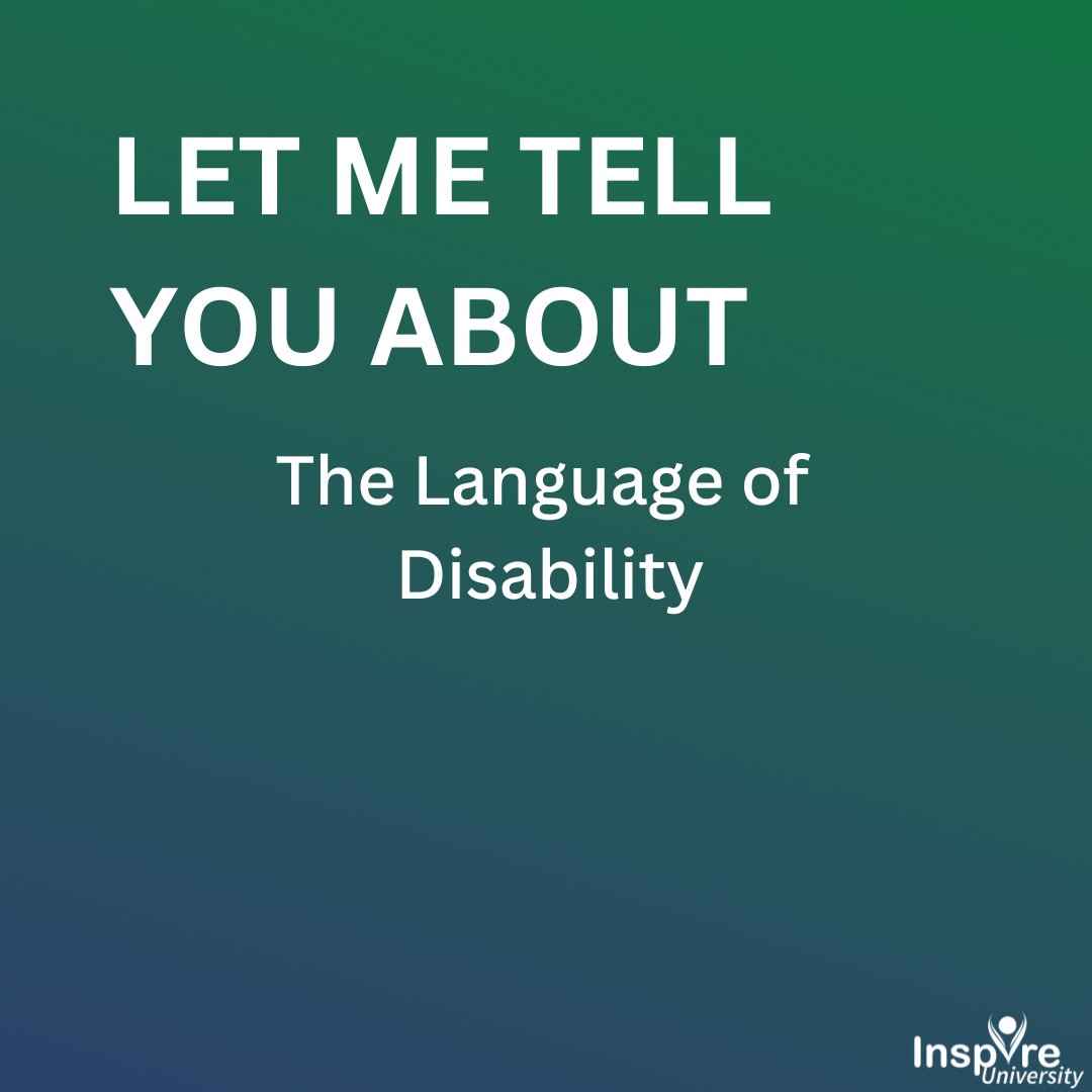 JonathanSlifka's tweet image. Please visit the blog section of my website jonslifka.com for my thoughts on the language of disability. #InspireU #DisabilityInclusion #DisabilityAction #InspirationalSpeaker #MotivationalSpeaker