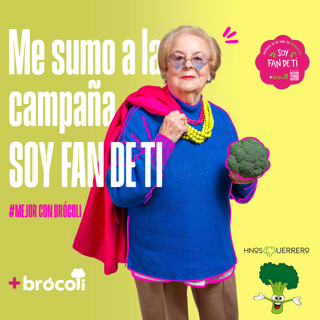 HnosGuerrero's tweet photo. 🌟 Desde Hnos Guerrero nos sumamos a la campaña SOY FAN DE TI de @masbrocoli 🥦. Porque sí, todo es #MejorConBrócoli 💚, y estamos aquí para demostrarlo.

 ¡Atentos a lo que viene! 🚀✨ https://t.co/o1zgs93Leq