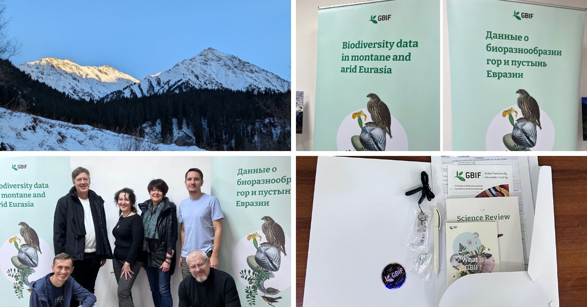 GBIF @biodiversity.social/@gbif (@gbif) on Twitter photo Day 1 highlights from Biodiversity data in montane and arid Eurasia.
Proud to be joined by many international collaborators and engage in discussions around the global GBIF network.
<a href="/EarthCape/">EarthCape</a> <a href="/plutof_platform/">PlutoF platform</a> <a href="/Pensoft/">Pensoft</a> <a href="/dschigel/">Dmitry Schigel</a> Day 1 highlights from Biodiversity data in montane and arid Eurasia.
Proud to be joined by many international collaborators and engage in discussions around the global GBIF network.
<a href="/EarthCape/">EarthCape</a> <a href="/plutof_platform/">PlutoF platform</a> <a href="/Pensoft/">Pensoft</a> <a href="/dschigel/">Dmitry Schigel</a>
