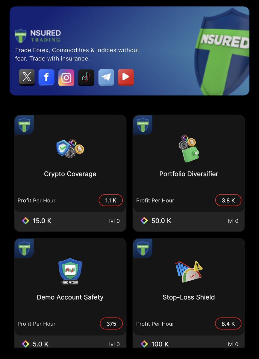XchangeonCore's tweet photo. Some new cards of #NSURED have come in
#BloveDApp. Check it and tell us in the comments. https://t.co/x7hlAqAkpO