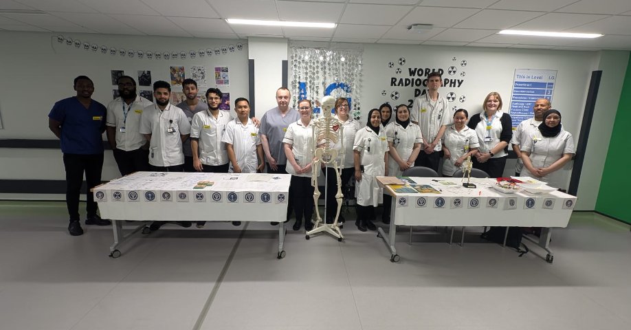 🩻 Better late than never... Happy World Radiography Day from Birmingham Heartlands Hospital! With celebrations taking place on 8th November 🥳 #imaging #WRD2024
<a href="/uhbtrust/">University Hospitals Birmingham</a>
<a href="/SCoRMembers/">SCoR Members</a>