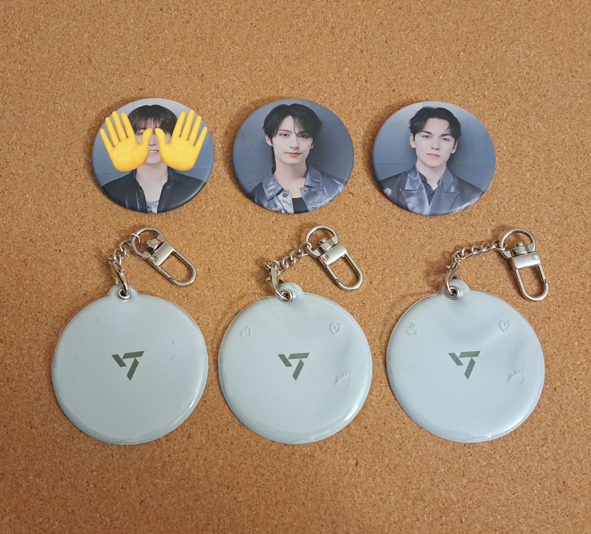 SEVENTEEN ミンハオ THE8 缶バッジ まとめ売り seventeen always yours