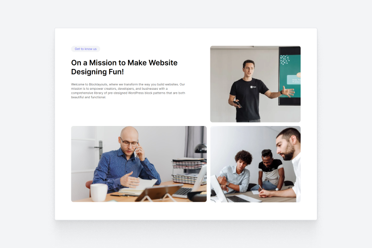 qarayahya's tweet image. Check out our new #WordPress block patterns and see how easy it is to create a beautiful website! 👀 #webdesign #blockpatterns #Gutenberg