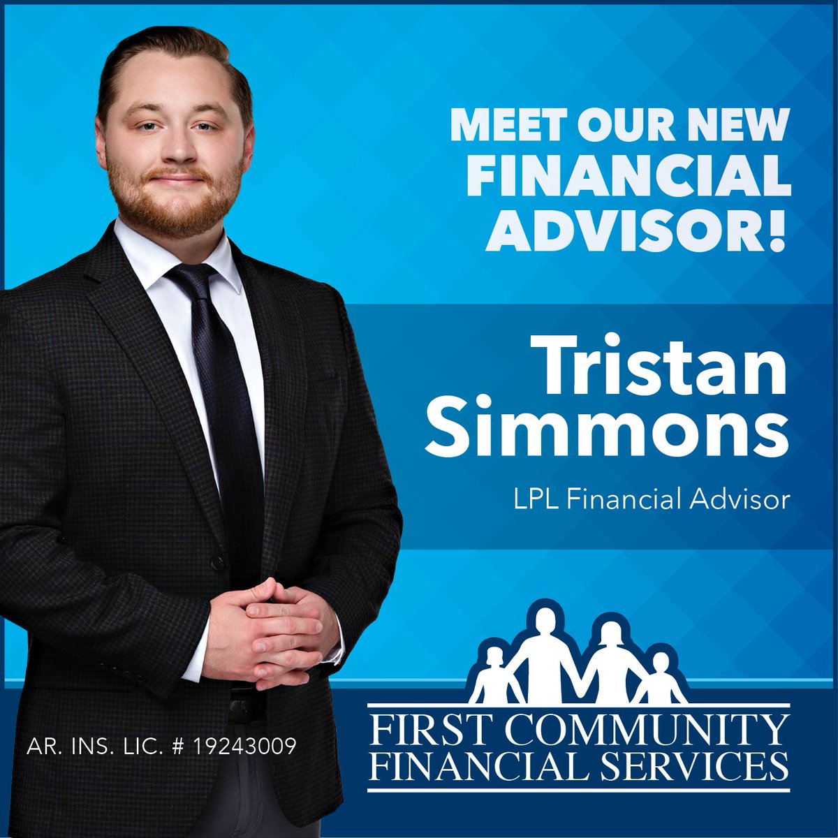 We're thrilled to welcome Tristan Simmons to our team of trusted financial advisors! His knowledge, passion, and commitment to serving the community make him the perfect addition to our teams in Northwest Arkansas and Southwest Missouri. 

Read more here: brev.is/CeyrF