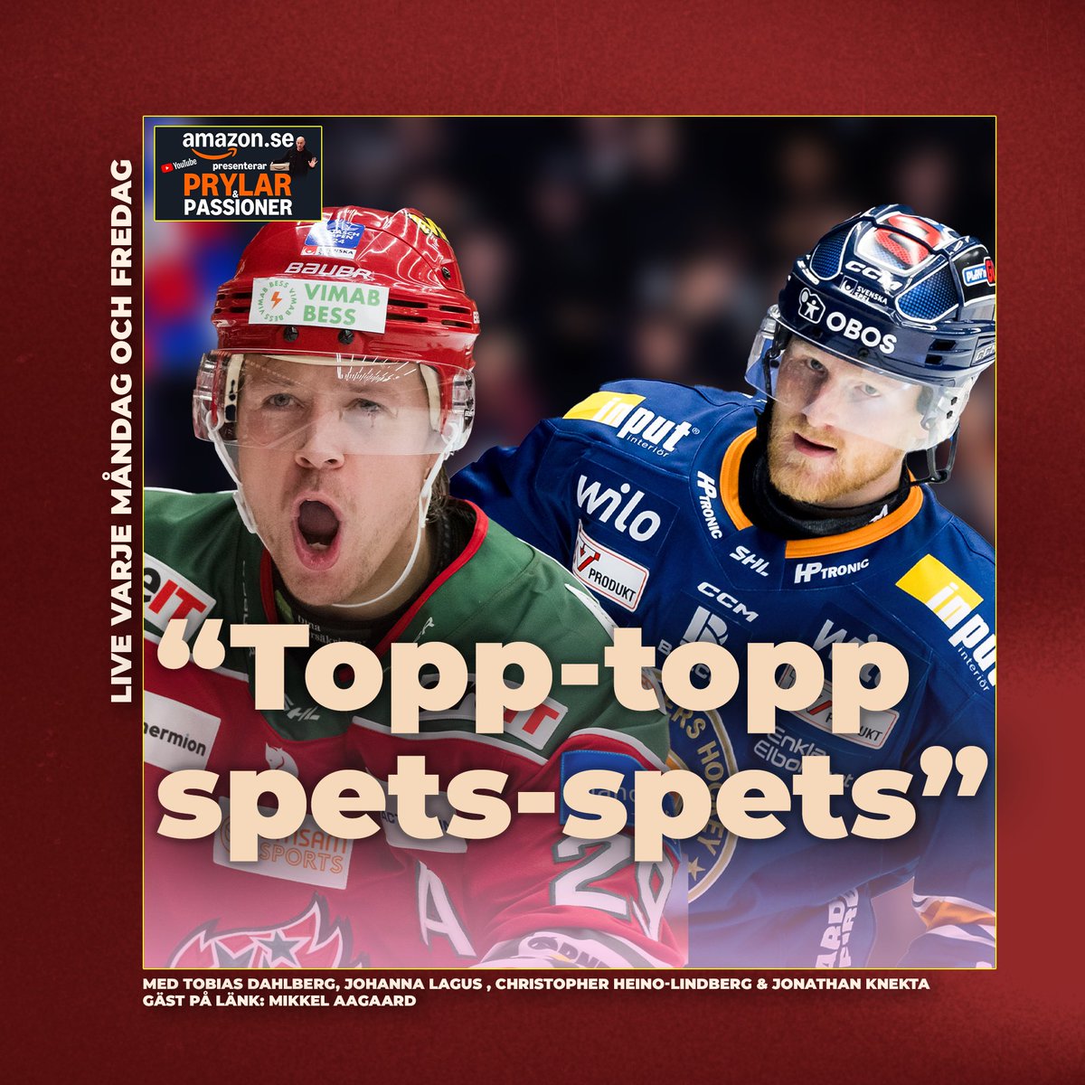 Och så var det måndag igen!🤩 #shl