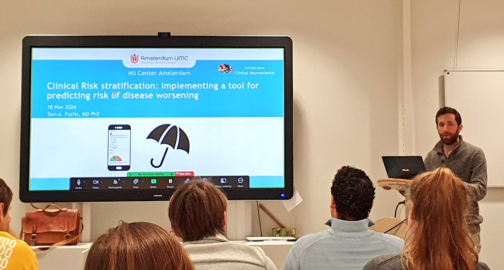 AnatNeu_Ams's tweet image. Seminar of today: @FuchsTom on clinical risk stratification ☂️