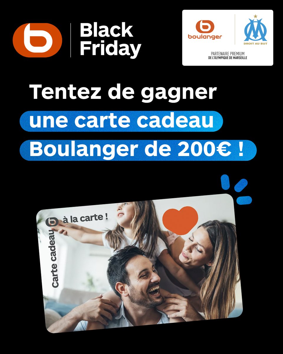 À l'occasion du 𝐁𝐥𝐚𝐜𝐤 𝐅𝐫𝐢𝐝𝐚𝐲 de notre partenaire premium <a href="/boulanger/">Boulanger</a>, tentez de gagner une carte cadeau Boulanger de 200€ !

Découvrez les offres 👉 sur.om.fr/4hVHFQI