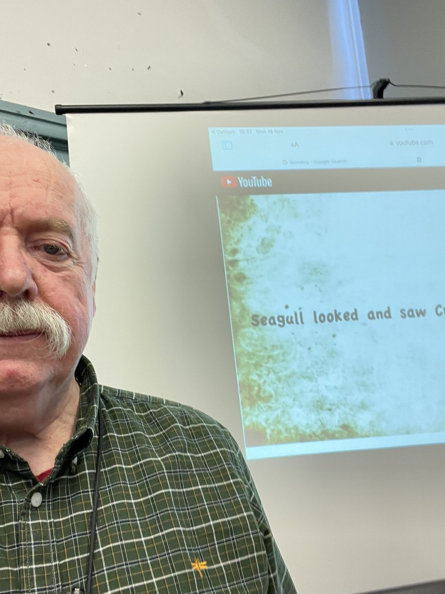 Loving my start to Book Week Scotland 🏴󠁧󠁢󠁳󠁣󠁴󠁿

In Saint Roch’s Primary School taking The Assembly 

The Varona and the Seagull 

An anti bullying gem 

Loving life ! 

Tea at break time - avoiding biscuits etc 

Death traps in many a staff room