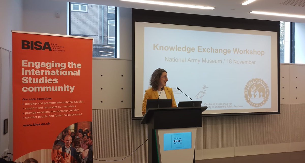 Defence Research Network (@defenceresnet) on Twitter photo Our Knowledge Exchange Workshop, in collaboration with <a href="/MYBISA/">BISA - British International Studies Association</a> <a href="/CritMilStudies/">CritMil Studies</a>, has kicked off at the <a href="/NAM_London/">National Army Museum</a>! Our Knowledge Exchange Workshop, in collaboration with <a href="/MYBISA/">BISA - British International Studies Association</a> <a href="/CritMilStudies/">CritMil Studies</a>, has kicked off at the <a href="/NAM_London/">National Army Museum</a>!