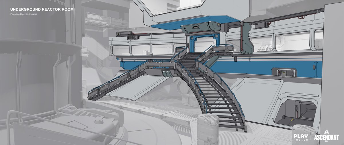 dchanart's tweet image. ASCENDANT - Underground Reactor Room:
After the cascade, the Reactor Room kept Harmony alive with its machinery working tirelessly - until the Earthtree grew mighty enough to become the Shade's new lifeline.
#art #conceptart #environmentdesign #lineart #scifi #gamedev #dchanart
