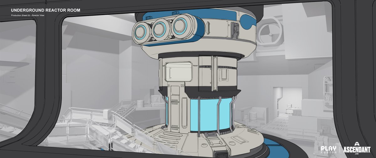 dchanart's tweet image. ASCENDANT - Underground Reactor Room:
After the cascade, the Reactor Room kept Harmony alive with its machinery working tirelessly - until the Earthtree grew mighty enough to become the Shade's new lifeline.
#art #conceptart #environmentdesign #lineart #scifi #gamedev #dchanart