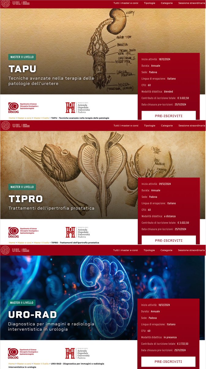 fabrizio dal moro (@fabriziodalmoro) on Twitter photo Ultimi giorni per potersi iscrivere ai nostri Master Universitari di II livello Università degli Studi di Padova!!!!
uel.unipd.it/tipologie/mast…
<a href="/UniPadova/">Università di Padova</a> Ultimi giorni per potersi iscrivere ai nostri Master Universitari di II livello Università degli Studi di Padova!!!!
uel.unipd.it/tipologie/mast…
<a href="/UniPadova/">Università di Padova</a>