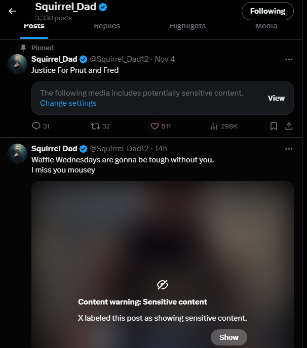 Peanut's BFF THUMB tweet media