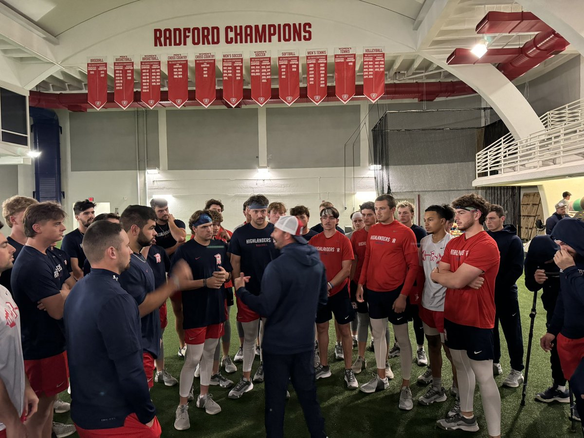 Tanner Biagini (@biaginibaseball) on Twitter photo Highlander Challenge starts this morning <a href="/RadfordBaseball/">Radford Baseball</a> #RiseandDefend π‘οΈ #RWay Highlander Challenge starts this morning <a href="/RadfordBaseball/">Radford Baseball</a> #RiseandDefend π‘οΈ #RWay