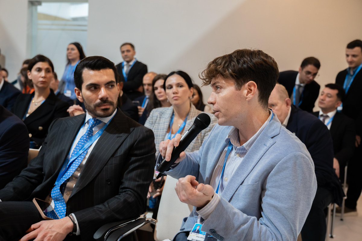 SOFAZOfficial's tweet photo. #COP29: #SOFAZ discussed #ESG integration in investments for a sustainable future.
For more information: https://t.co/zHR268I00Z https://t.co/70JZ6ri7fM