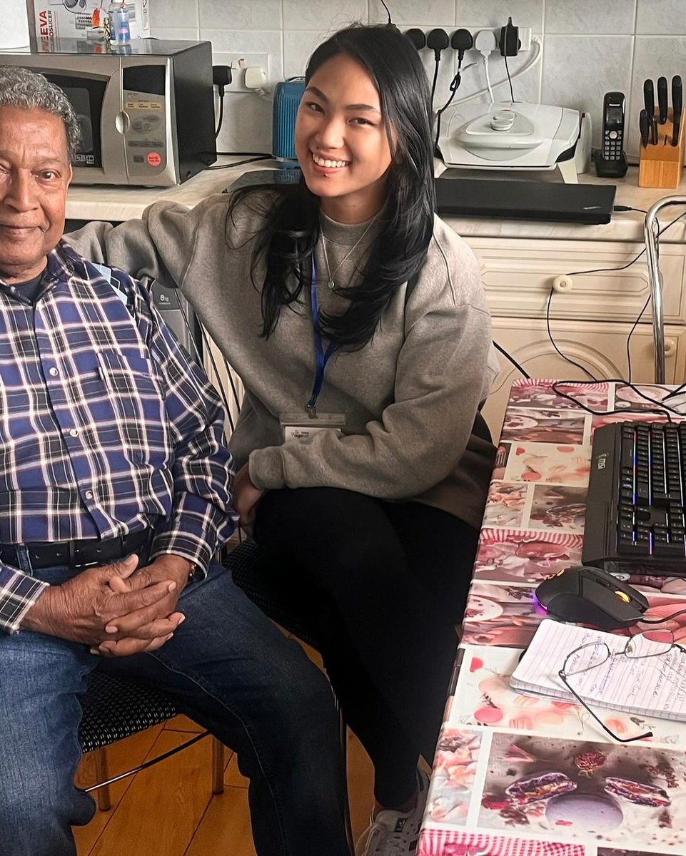AgeUKEaling's tweet photo. We were very kindly donated desktops by @msigaming earlier this year &amp; we gifted these to some of our service users.

Our Digital Inclusion Manager, Venessa, helped install the devices. 

Thank you MSI, these computers will make a big difference in the lives of these older people https://t.co/wny71hxb3y