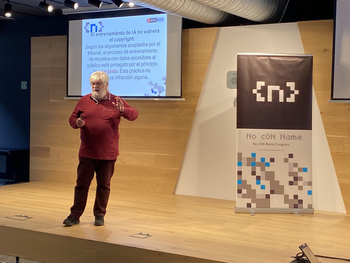 🥷🏼 No cON Name. Hacking & IT Security conference (@noconname) on Twitter photo Para seguir, <a href="/josepjover/">Josep Jover</a> nos comenta cómo está afectando la #IA a todos los derechos que actualmente están planteados en su charla llamada “El poder de GPT: la nueva fuerza ideológica global” . Hoy está hablando de PODER en #ncn2k24 <a href="/barcelonactiva/">Barcelona Activa</a> Para seguir, <a href="/josepjover/">Josep Jover</a> nos comenta cómo está afectando la #IA a todos los derechos que actualmente están planteados en su charla llamada “El poder de GPT: la nueva fuerza ideológica global” . Hoy está hablando de PODER en #ncn2k24 <a href="/barcelonactiva/">Barcelona Activa</a>