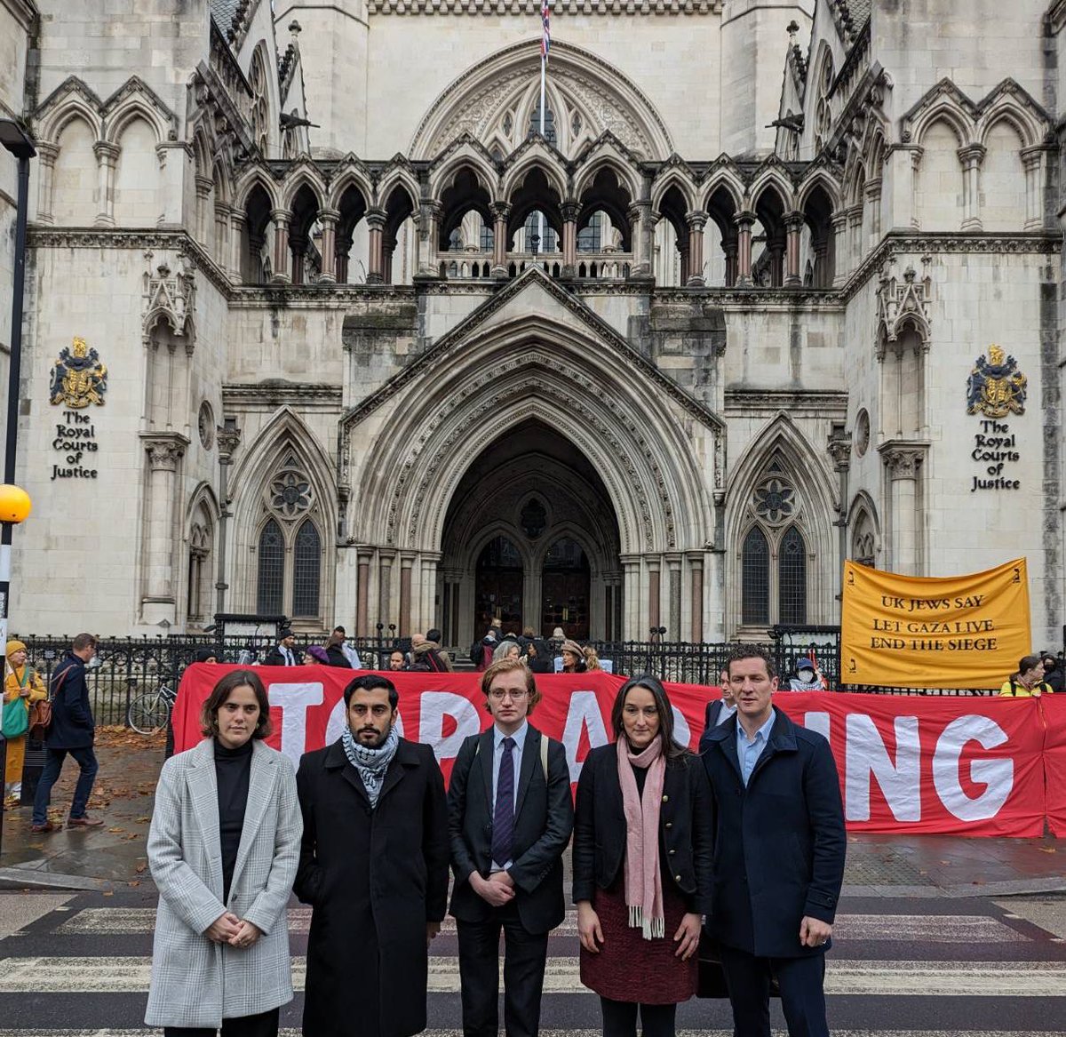 GLAN | Global Legal Action Network (@glan_law) on Twitter photo We’re here at the High Court today w <a href="/alhaq_org/">Al-Haq الحق</a> to continue our fight to stop arms exports to Israel. The govt have allowed F-35 fighter jet parts to reach Israel via the global programme - despite admitting the clear risk they may be used in violations of international law. 🧵 We’re here at the High Court today w <a href="/alhaq_org/">Al-Haq الحق</a> to continue our fight to stop arms exports to Israel. The govt have allowed F-35 fighter jet parts to reach Israel via the global programme - despite admitting the clear risk they may be used in violations of international law. 🧵