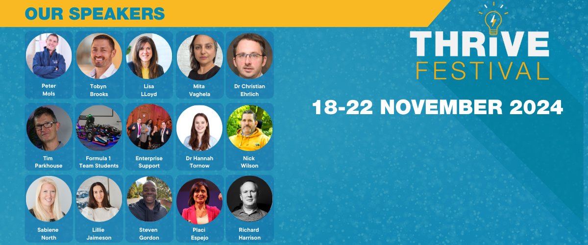 GEW UK π¬π§ (@gewuk) on Twitter photo The Thrive Festival hosted by <a href="/oxford_brookes/">Oxford Brookes University</a> is a wonderful programme for #startups and #entrepreneurs in the #Oxford area running right the way through Global #Entrepreneurship Week!
Take a look at sign up for one of their workshops this week!
genglobal.org/united-kingdom⦠The Thrive Festival hosted by <a href="/oxford_brookes/">Oxford Brookes University</a> is a wonderful programme for #startups and #entrepreneurs in the #Oxford area running right the way through Global #Entrepreneurship Week!
Take a look at sign up for one of their workshops this week!
genglobal.org/united-kingdomβ¦