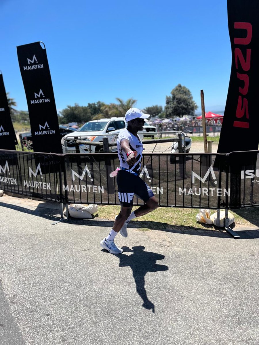 Leading by Example 

Our Chairman of Entsika Athletics Club &amp; Director of <a href="/entsikagroup/">EntsikaGroup</a> completed the Ironman Triathlon yesterday! 🏊‍♂️🚴‍♂️🏃‍♂️ A true testament to leadership, resilience, and excellence.  🥇👏
#Ironman #EntsikaExcellence #LeadershipInAction